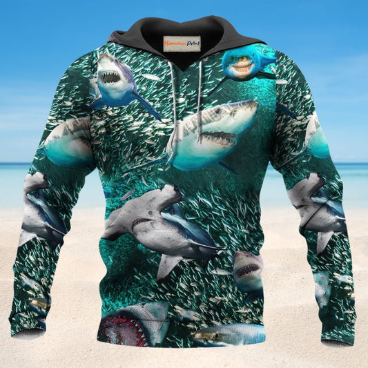 Shark Ocean Hoodie For Seaside Adventures Daily Style And Comfortable Outfits
