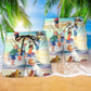 Sky Above Sand Below Peace Beach Shorts For Summer Vacation And Coastal Travel