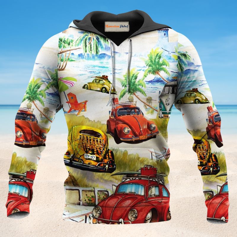 Beach Car Love Forever Hoodie For Car Lovers Outdoor Events And Thoughtful Gift Giving
