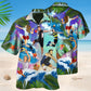 Tropical Beach Handball Hawaiian Shirt For Island Getaways, Outdoor Gatherings, And Comfortable Summer Wear