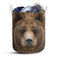 Bear Face And Butt Laundry Basket For Room Home Organizer