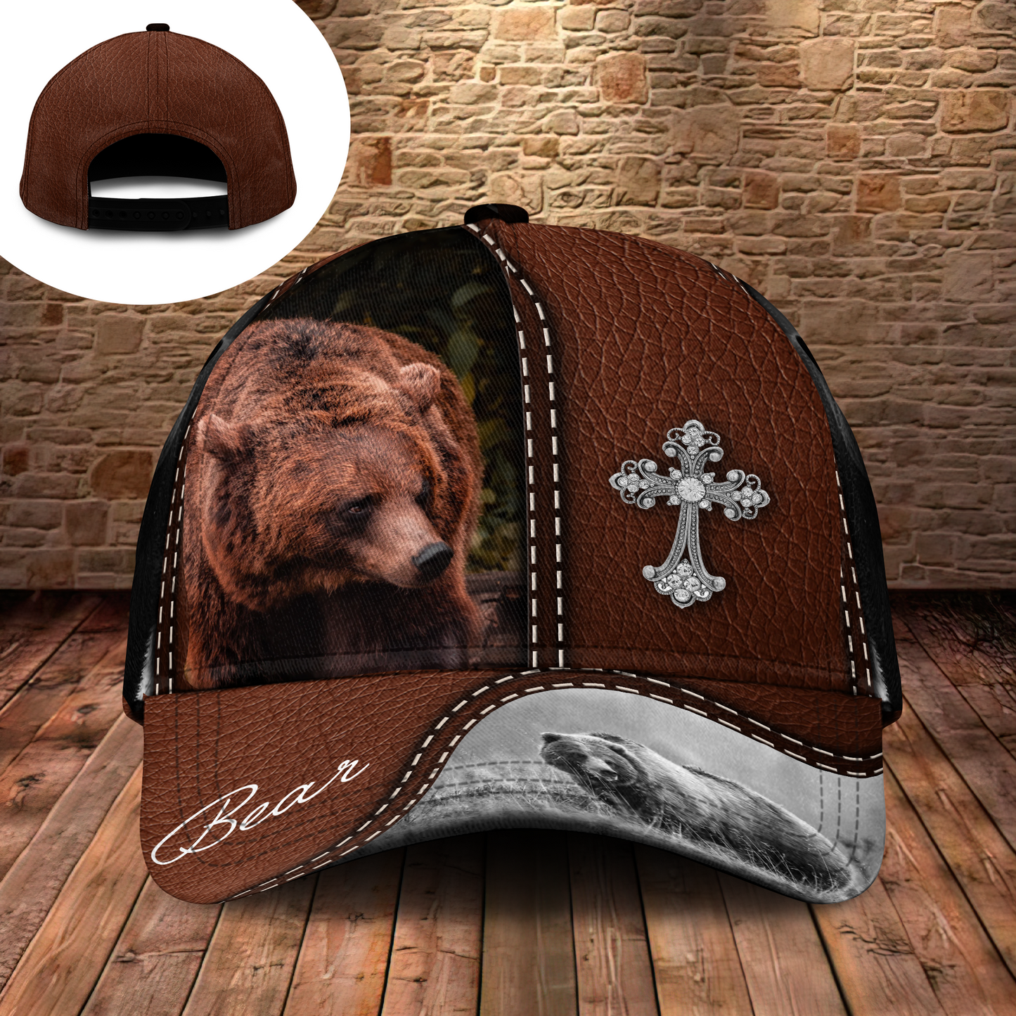 Bear Family Spring Classic Cap For Casual Adventures Parties And Seasonal Styling