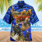 Christmas Bear Hawaiian Shirt With All Over Print For Warm Weather Adventures Parties And Daily Comfort
