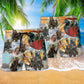 Live Breathe Ski Bear Winter Beach Shorts Design View For Summer Events And Coastal Getaways