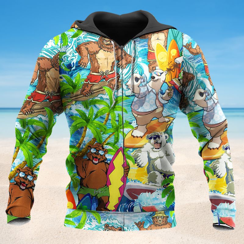 Bear Love Beach Animals Hoodie For Pet Inspired Outfits Seasonal Outings And Gift Ideas