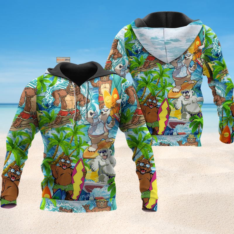 Bear Love Beach Animals Hoodie For Pet Inspired Outfits Seasonal Outings And Gift Ideas