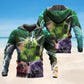 Neon Bear Love Light Hoodie For Wildlife Adventures Everyday Wear And Relaxed Outfits