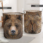 Bear Face And Butt Laundry Basket For Nursery Dorm And Home Storage