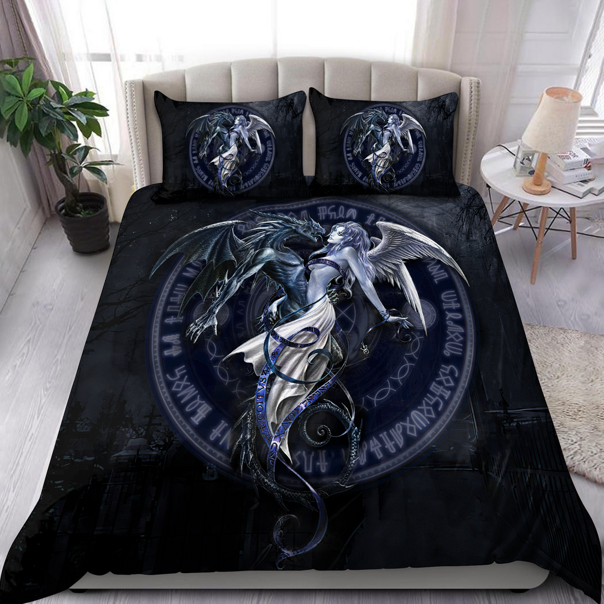 Dragon Fantasy Bedding Cover For Fantasy Bedroom Decor