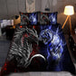 Dragon And Tiger Battle Bedding Cover For Fantasy Bedroom Decor
