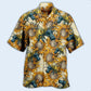 Sunflower Honey Bee Hawaiian Shirt With All Over Print For Coastal Adventures Summer Events And Everyday Comfort