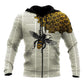 Bee Dictionary Page Hoodie For Travel Days Outdoor Events And Thoughtful Gifts