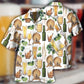 Beer Creative Pattern Hawaiian Shirt For Resort Trips, Coastal Parties, And Warm Weather Style