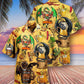 Dragon Drunkgon Beer Hawaiian Shirt Artwork Detail For Tropical Trips And Casual Outings