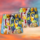 Beer Independence Day Beach Shorts Design Detail For Resort And Beach Day Style