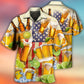 Beer Independence Day American Hawaiian Shirt Design View For Casual Summer Styling