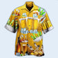 Funny Vintage Beer Brewtiful Hawaiian Shirt For Coastal Adventures And Warm Weather Wear