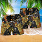 Beer Relax I Am Just Here For The Beer Hawaiian Beach Shorts For Resort Days And Casual Style