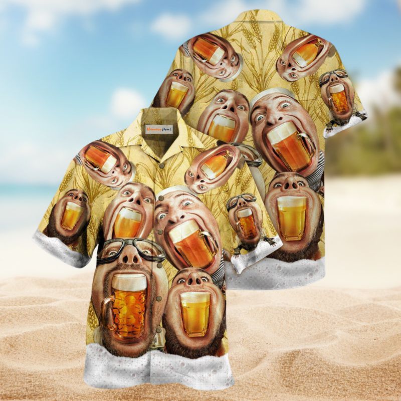 Beer Wish Hawaiian Shirt For Coastal Travel, Casual Events, And Comfortable Summer Wear