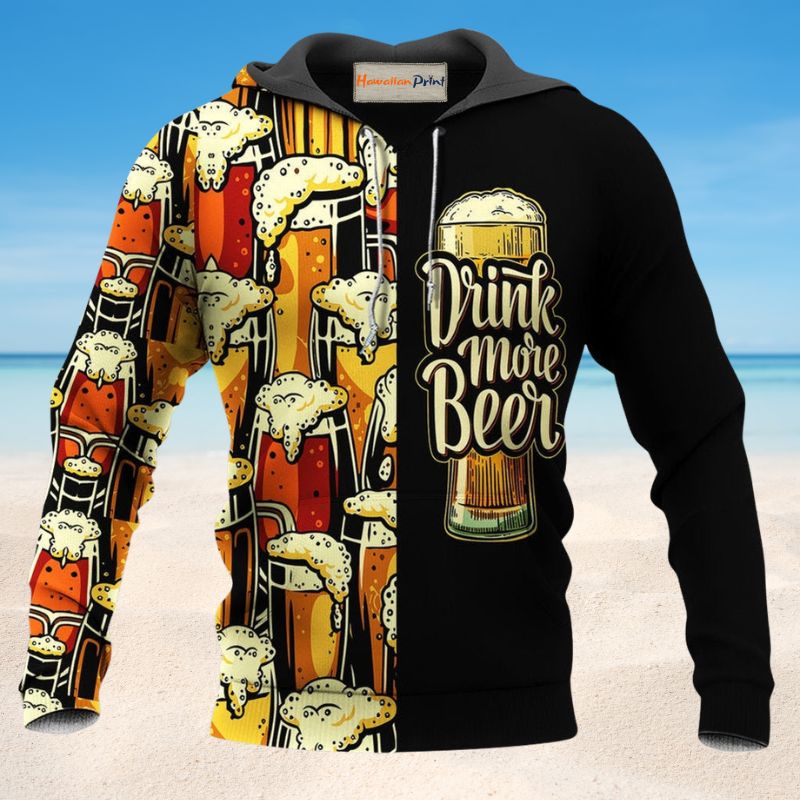 Beer Favorite Drink Hoodie For Everyday Streetwear Seasonal Travel And Gift Giving