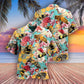 Bee Gorgeous Rose Beautiful Hawaiian Shirt Artwork Detail For Tropical Trips And Casual Outings