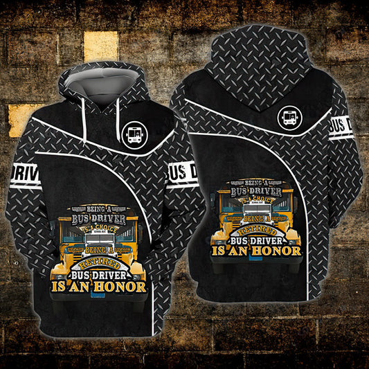Bus Driver Life Hoodie For Everyday Streetwear Seasonal Travel And Gift Giving