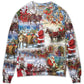 Christmas Magic Celebration Sweater For Holiday Travel Winter Outings And Cheerful Gift Giving