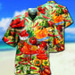 Fruit Chili Bell Pepper Hawaiian Shirt For Summer Vacation And Beach Travel
