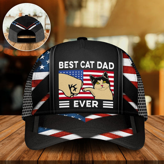 Best Cat Dad Ever US Classic Cap For Casual Events Beach Trips And Thoughtful Gifting