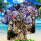 Mountain Bike Adventure Hawaiian Shirt For Beach Days, Summer Outings, And Thoughtful Gift Giving