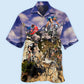 Mountain Bike Adventure Hawaiian Shirt For Beach Days, Summer Outings, And Thoughtful Gift Giving