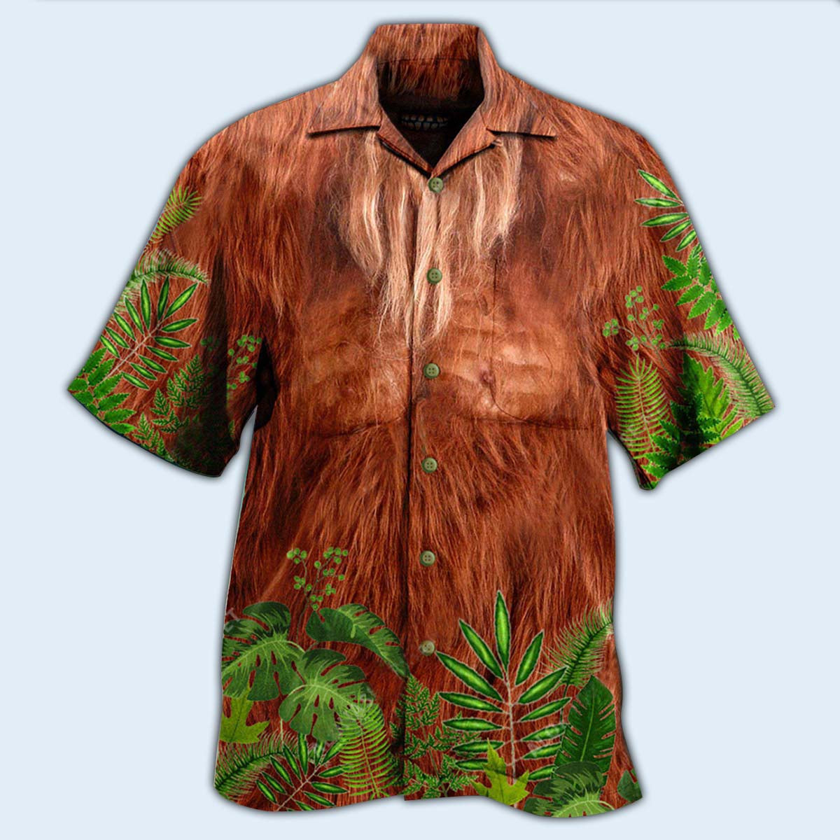 Mythical Forest Creature Hawaiian Shirt With All Over Print For Summer Vacation Beach Travel And Casual Wear