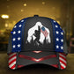 Bigfoot Love America Funny Myth Classic Cap For Casual Outfits Vacations And Everyday Styling