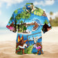 Vintage Gardening Tomatoes Hawaiian Shirt Print Closeup For Coastal Travel
