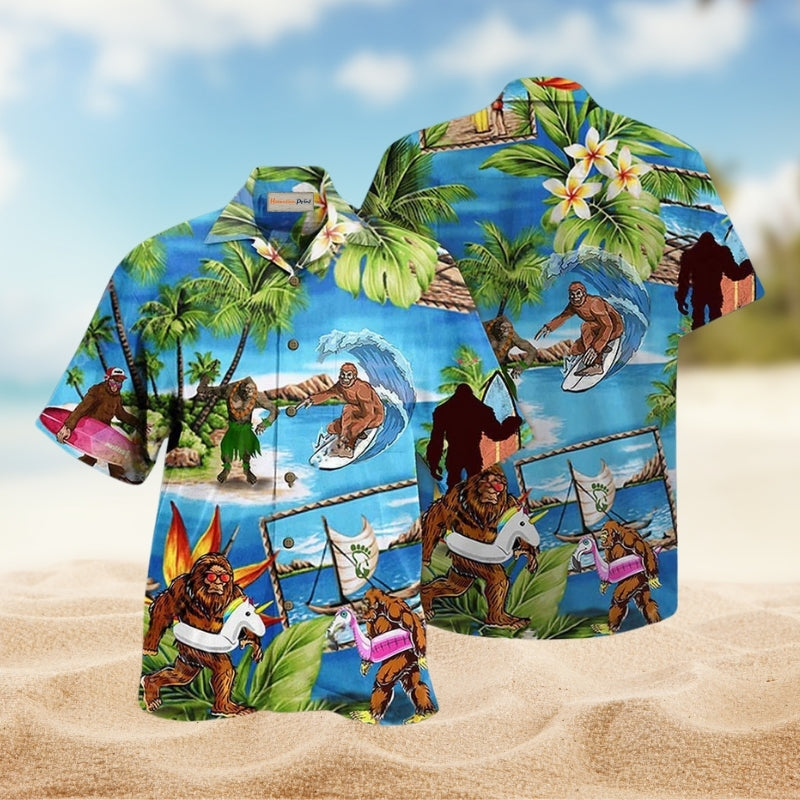 Vintage Gardening Tomatoes Hawaiian Shirt Collar And Front View For Island Holidays