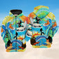 Funny Bigfoot Surfing Hoodie For Casual Street Style Travel And Daily Comfort