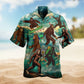 Bigfoot Travel Hawaiian Shirt For Nature Fans, Resort Trips, And Comfortable Warm Weather Wear