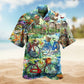 Bike Ride Hawaiian Shirt For Island Vacations, Resort Wear, And Relaxed Seasonal Style