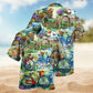 Bike Ride Hawaiian Shirt For Island Vacations, Resort Wear, And Relaxed Seasonal Style