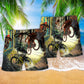 Mountain Bike Sunshine Beach Shorts Pattern Detail For Poolside Fun And Lightweight Summer Style