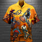 Bicycle Hawaiian Shirt With All Over Print For Summer Events Coastal Travel And Comfortable Styling