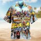 Bike Ride End Hawaiian Shirt For Coastal Travel, Casual Events, And Comfortable Summer Wear