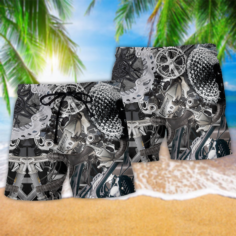 Bicycle Pedal It Out Beach Shorts For Road Trips And Coastal Travel