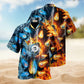 Funny Golf Outdoor Passion Hawaiian Shirt Creative Print View For Summer Travel