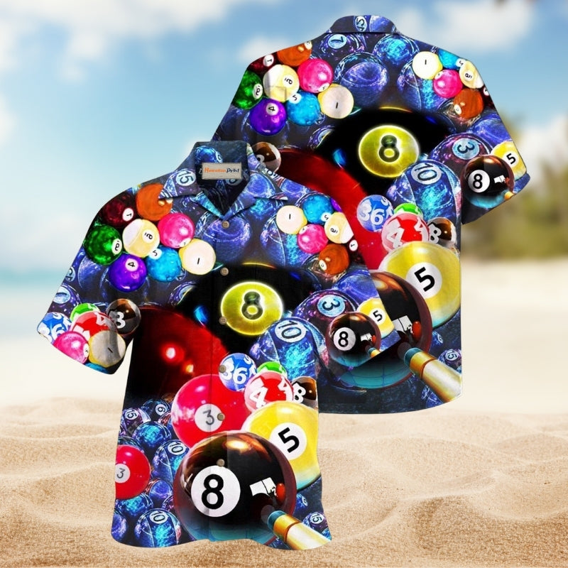 Billiard Is Calling Hawaiian Shirt For Island Getaways Summer Events And Everyday Warm Weather Wear