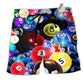 Billiard Is Calling US Hawaiian Print Beach Shorts For Active Summer Travel