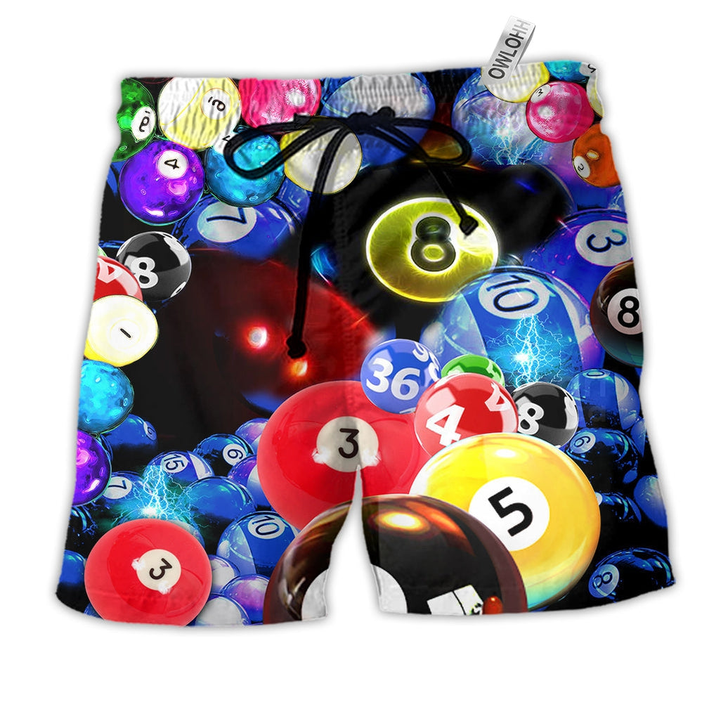 Billiard Is Calling US Hawaiian Print Beach Shorts For Active Summer Travel