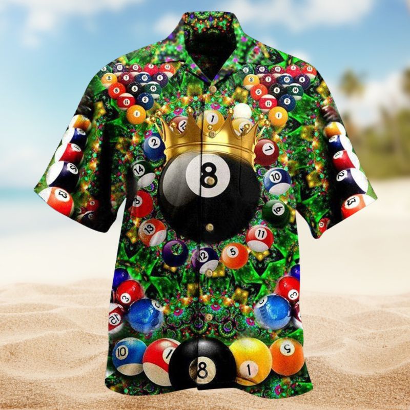 Billiard Pool Shark Duty Hawaiian Shirt For Beach Days, Summer Outings, And Thoughtful Gift Giving