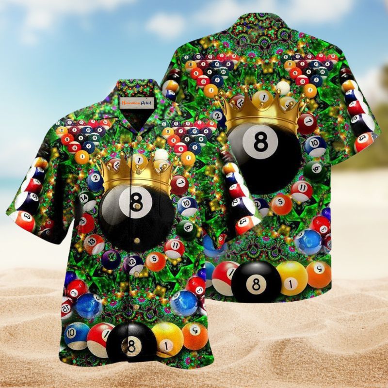Billiard Pool Shark Duty Hawaiian Shirt For Beach Days, Summer Outings, And Thoughtful Gift Giving