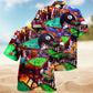 Billiard Rack Hawaiian Shirt For Outdoor Adventures, Coastal Travel, And Comfortable Casual Style
